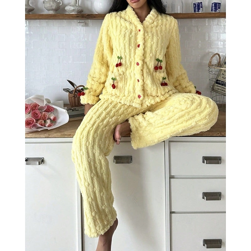 Calvina | Women's Cozy Lounge Set Two-Piece