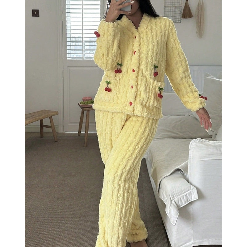 Calvina | Women's Cozy Lounge Set Two-Piece