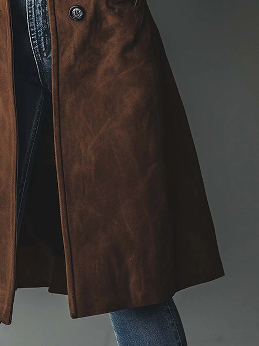 Calvorne | Women's Trench Coat Double-Breasted