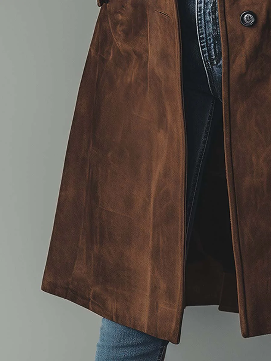Calvorne | Women's Trench Coat Double-Breasted