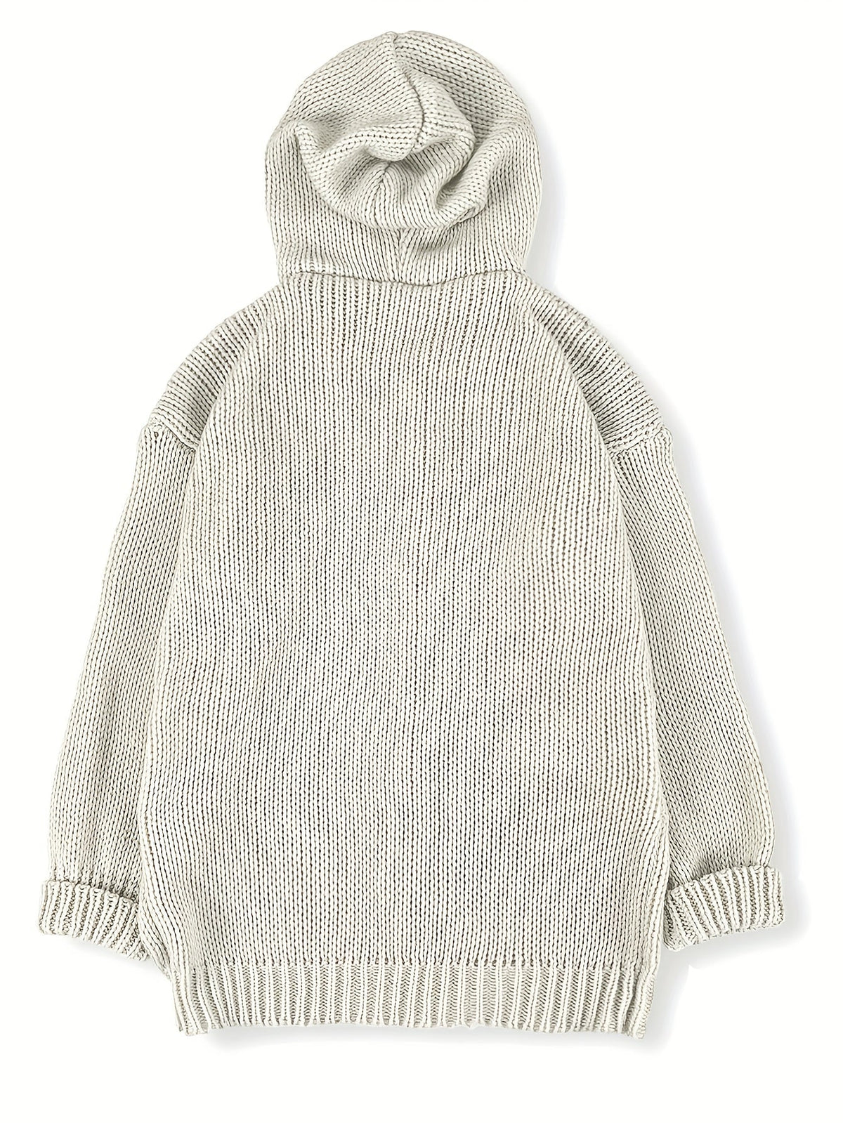 Cloverine | Women's Hooded Cardigan Chunky Knit