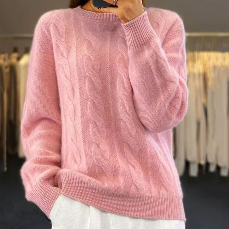 Corabel | Women's Cable Knit Pullover Sweater