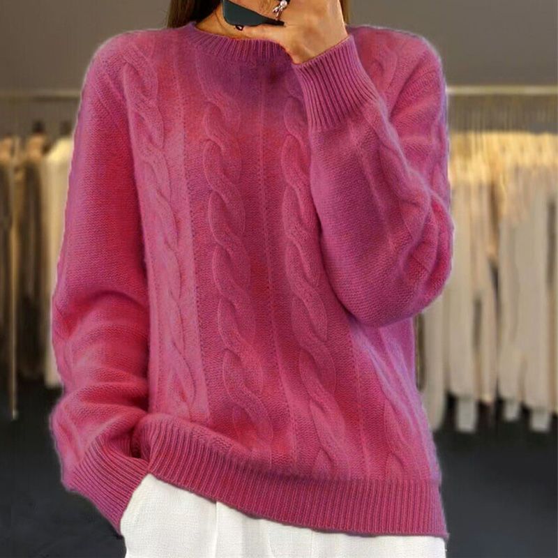 Corabel | Women's Cable Knit Pullover Sweater