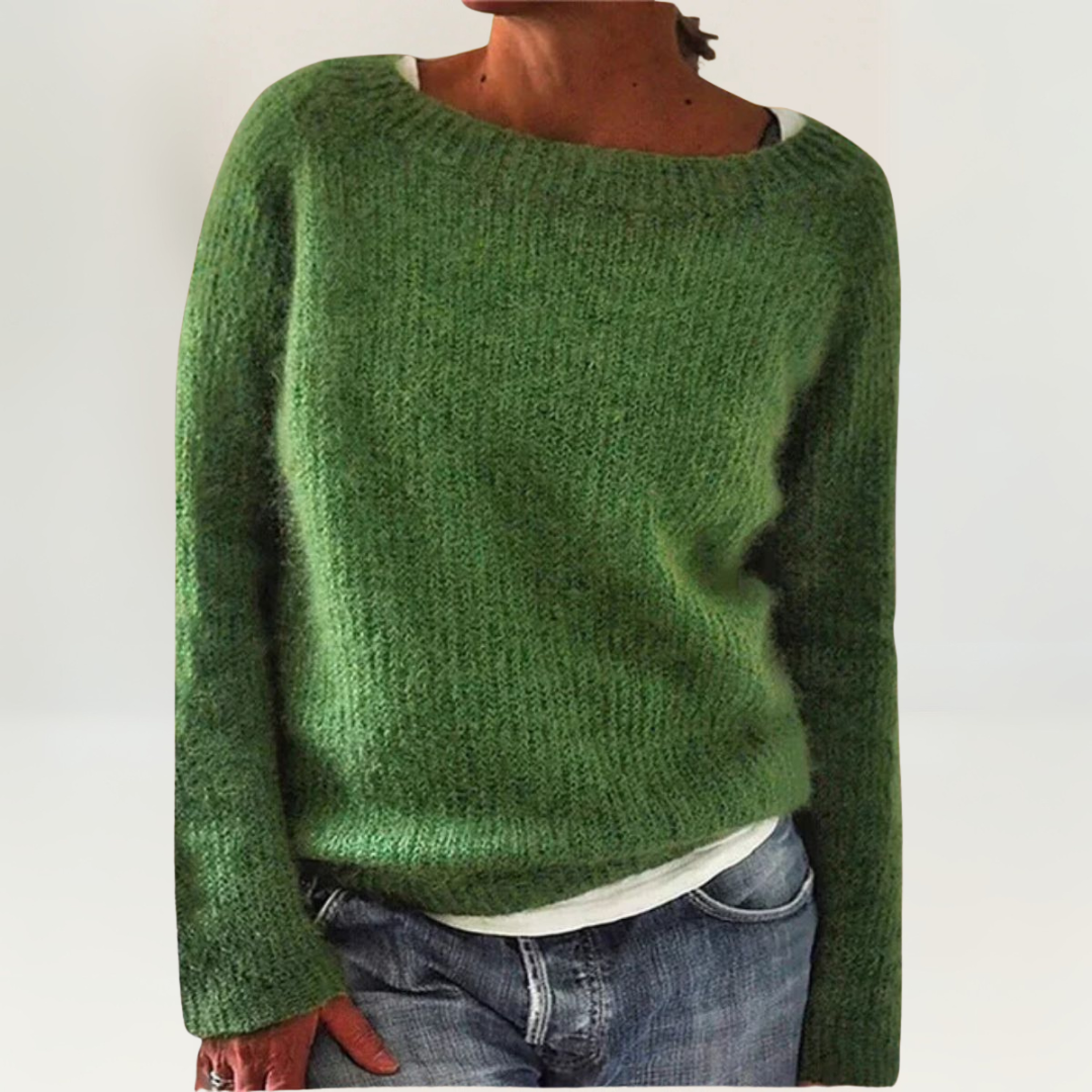 Coralie | Women's Relaxed Fit Knit Pullover Sweater