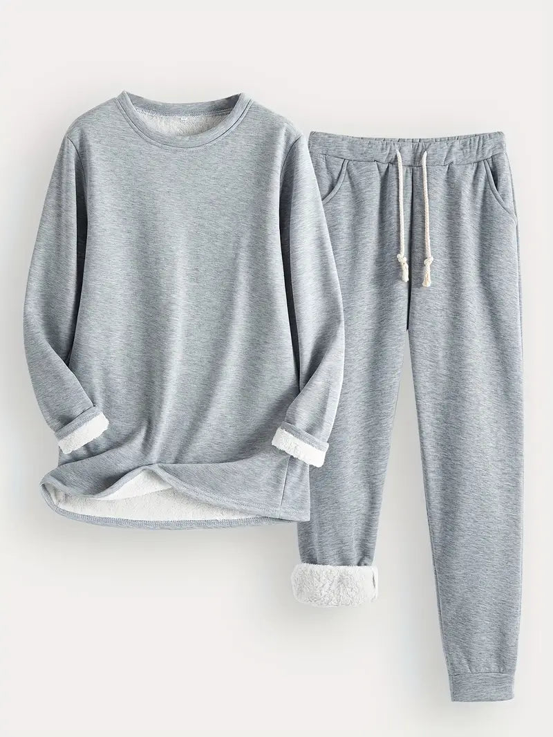 Corvaine | Women's Loungewear Set with Jogger Pants