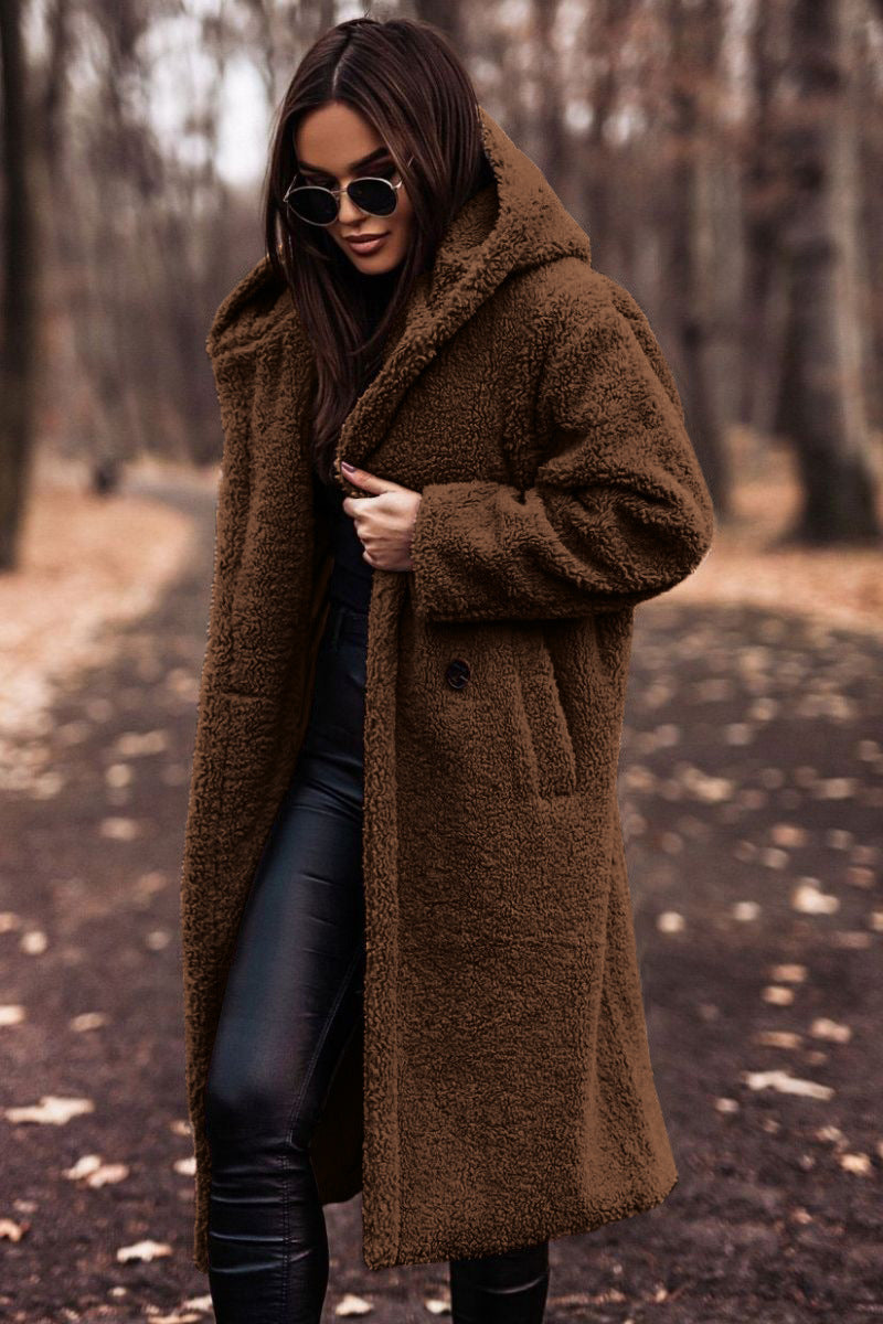 Cresswyn | Women's Oversized Teddy Bear Coat
