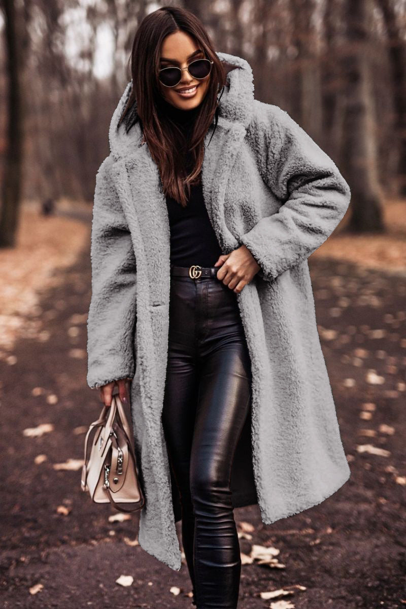 Cresswyn | Women's Oversized Teddy Bear Coat