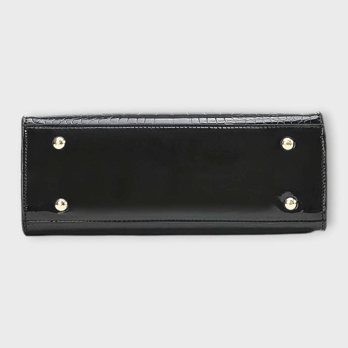 Veralie - Shiny Crocodile Skin Pattern Handbag