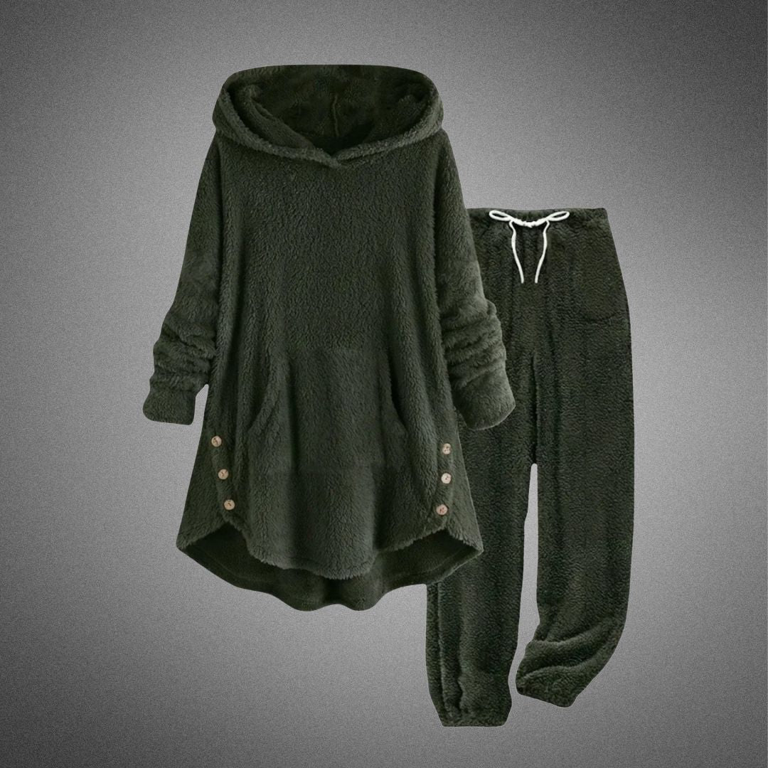 Delvorne | Women's Fleece Loungewear Set