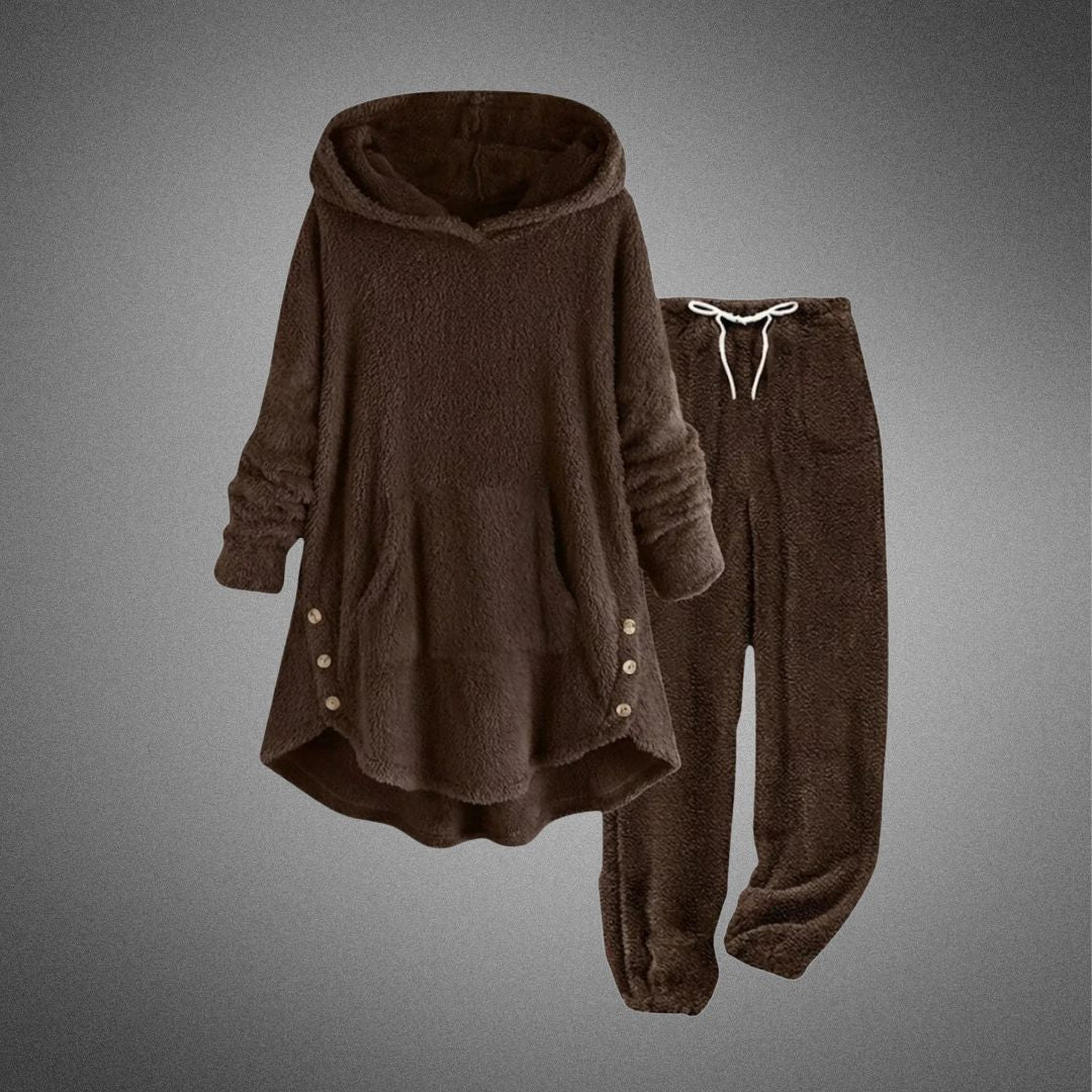 Delvorne | Women's Fleece Loungewear Set
