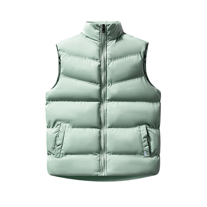 Delvorne | Women's Sleeveless Puffer Vest Zip-Up Gilet