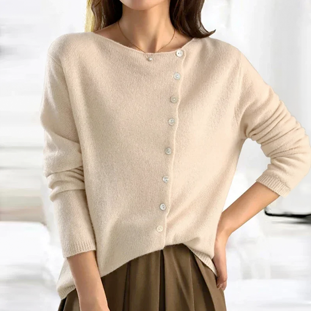 Delvyn | Women's Button-Front Cardigan Sweater