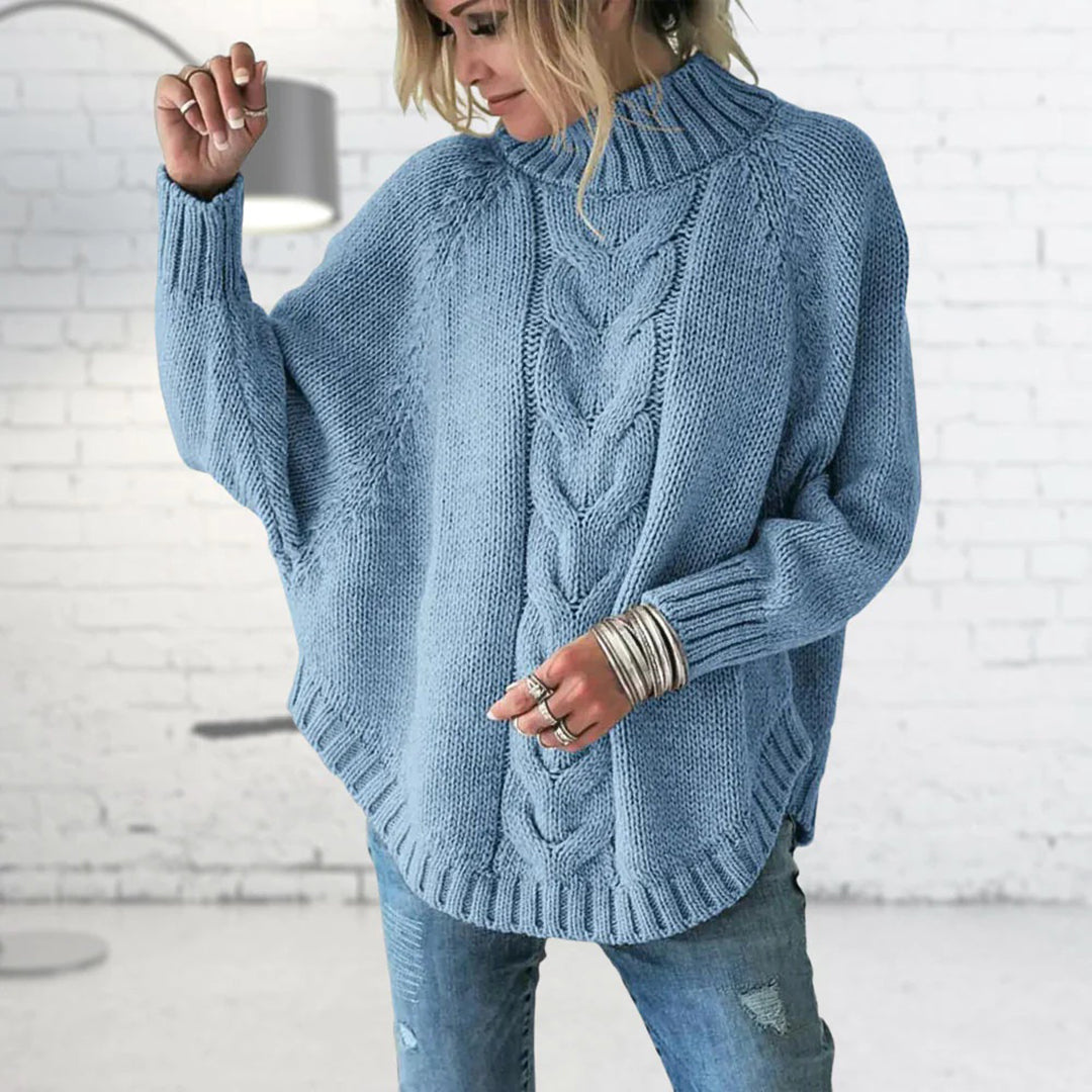 Dravelle | Women's Oversized Cable Knit Sweater