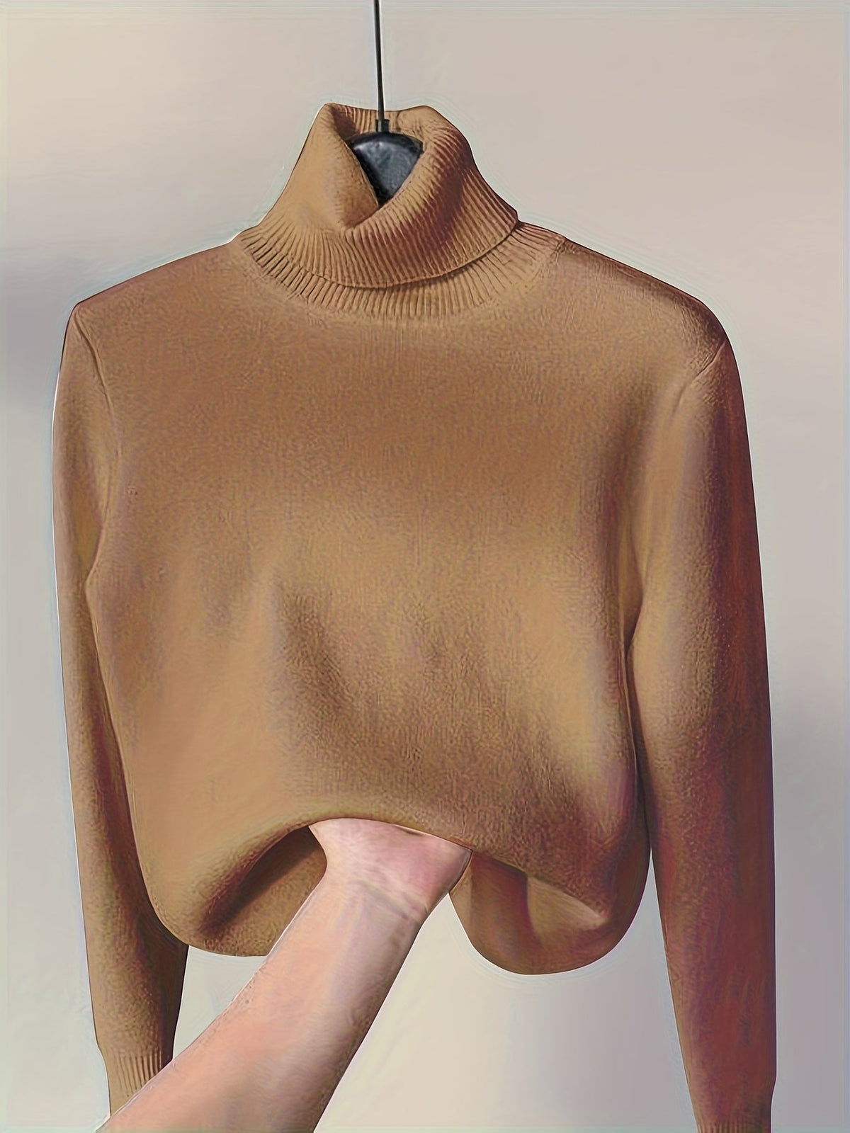 Dravora | Women's Fleece-Lined Turtleneck Sweater
