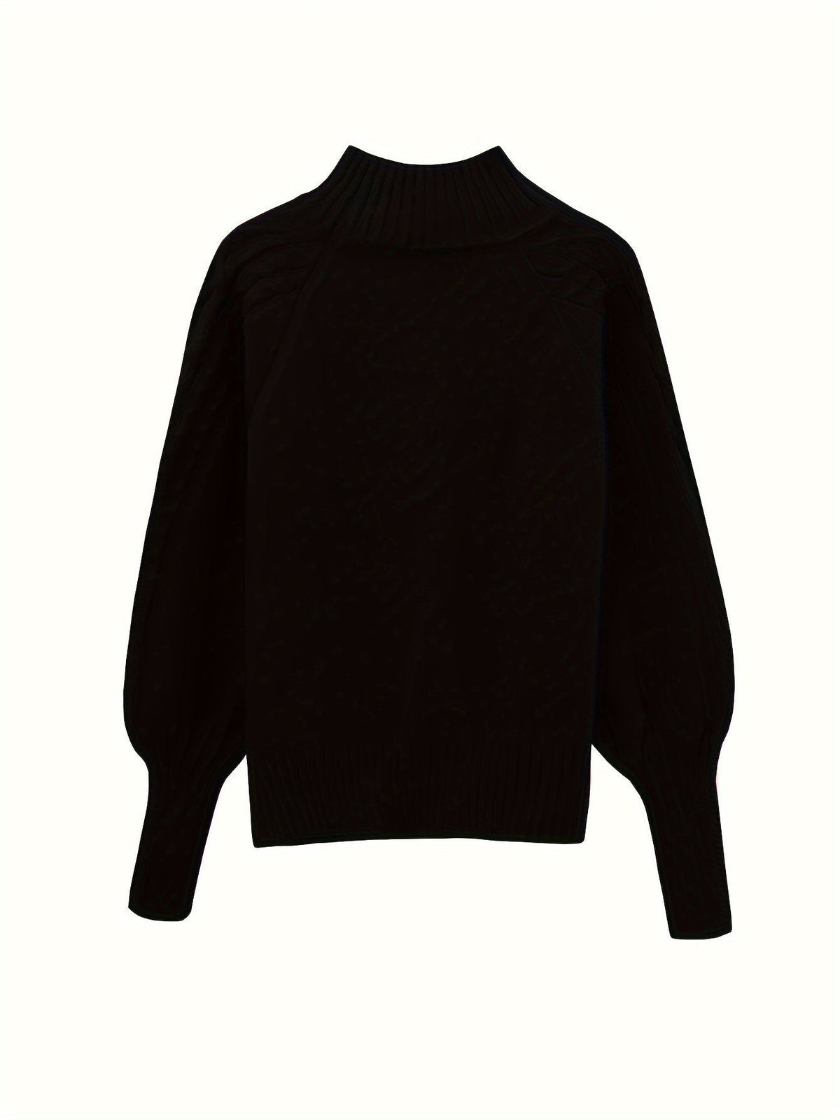 Dravwyn | Women's Cable Knit Turtleneck Sweater