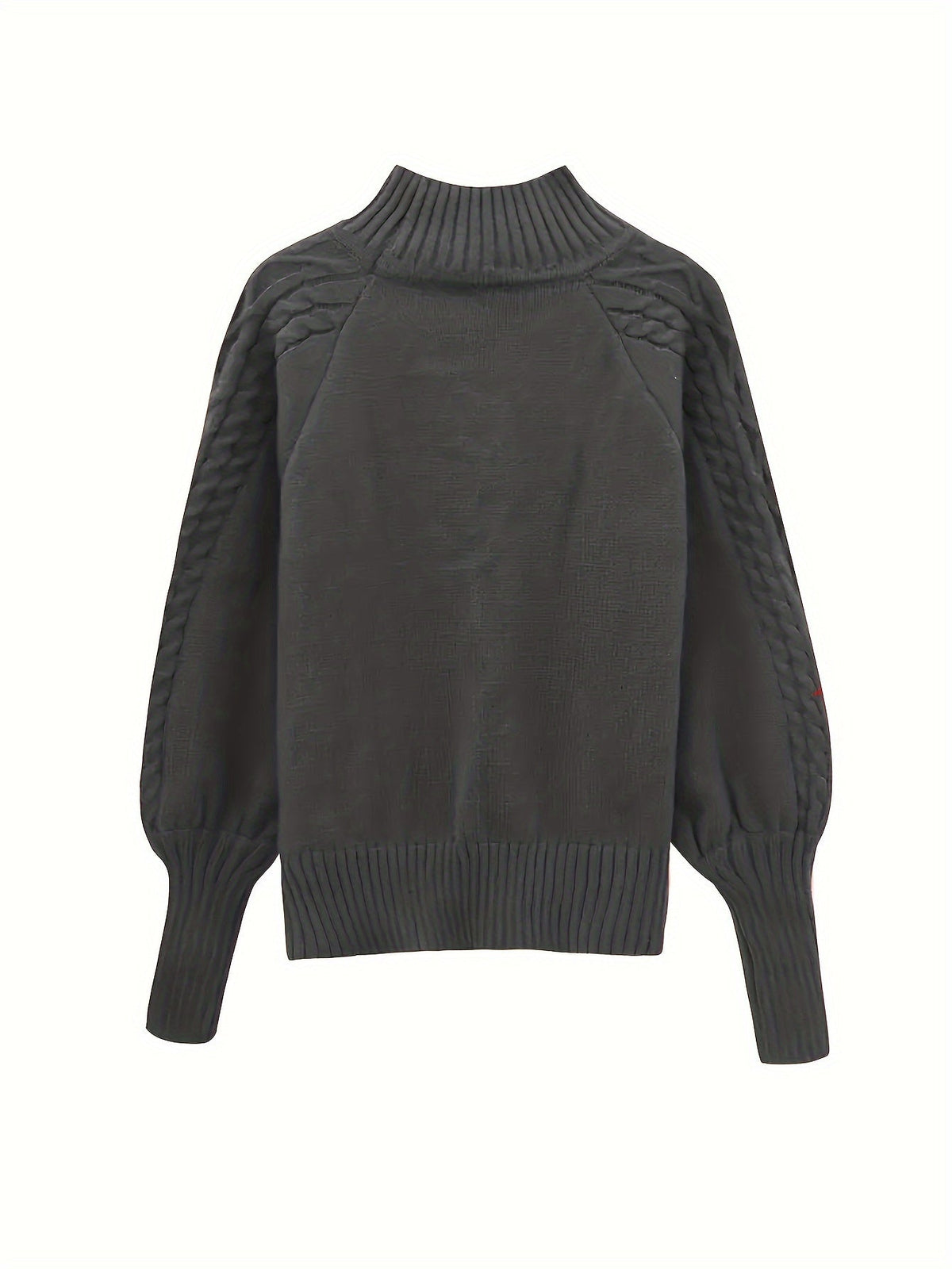 Dravwyn | Women's Cable Knit Turtleneck Sweater