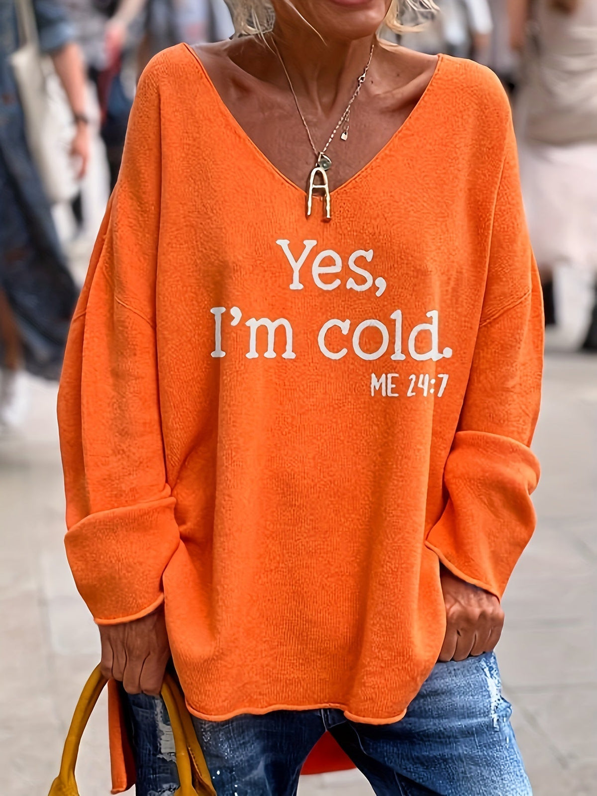 Drisova | Women's Graphic Sweater Relaxed Fit