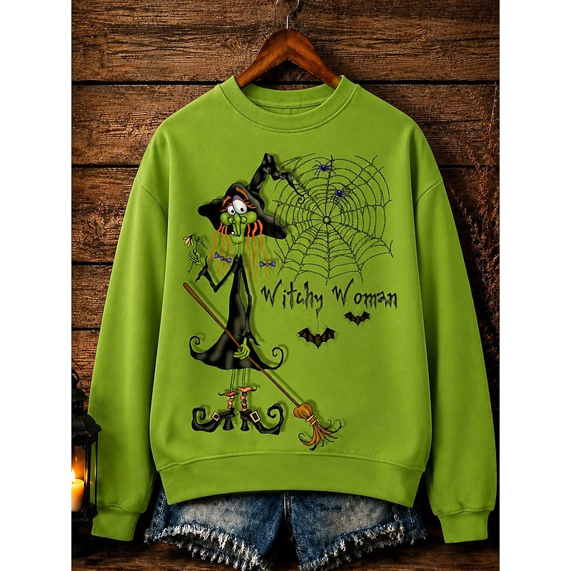 Druscilla | Women's Halloween Graphic Sweatshirt