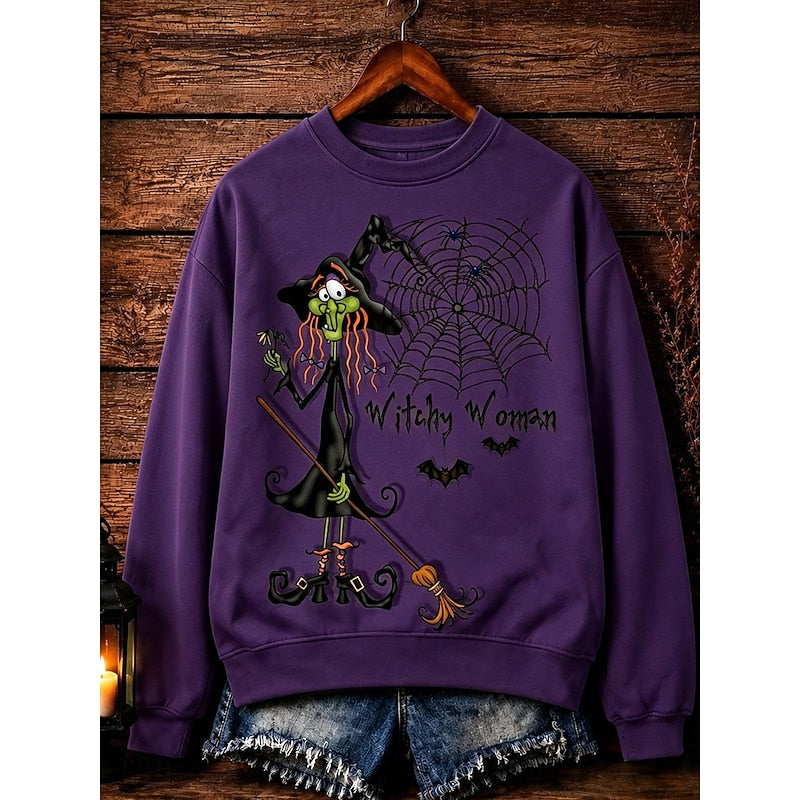 Druscilla | Women's Halloween Graphic Sweatshirt