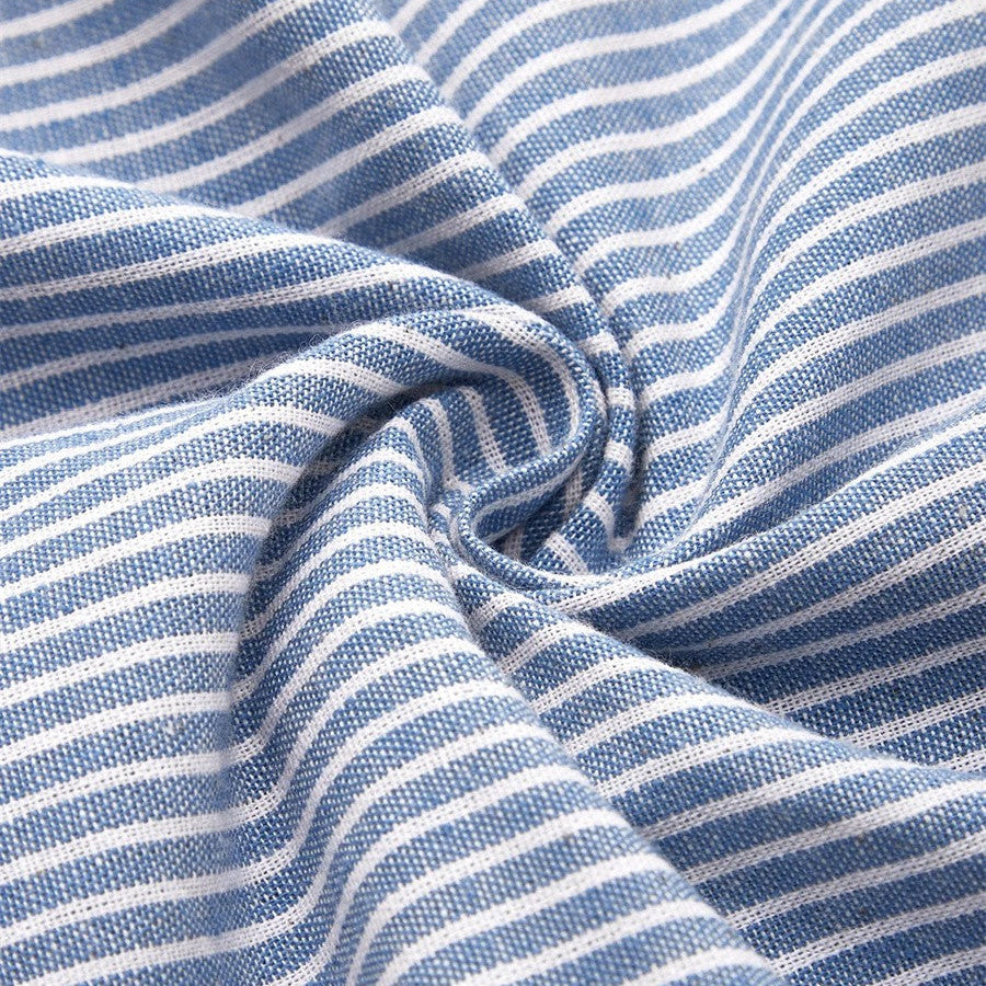 Carmen – Striped Cotton Midi Dress