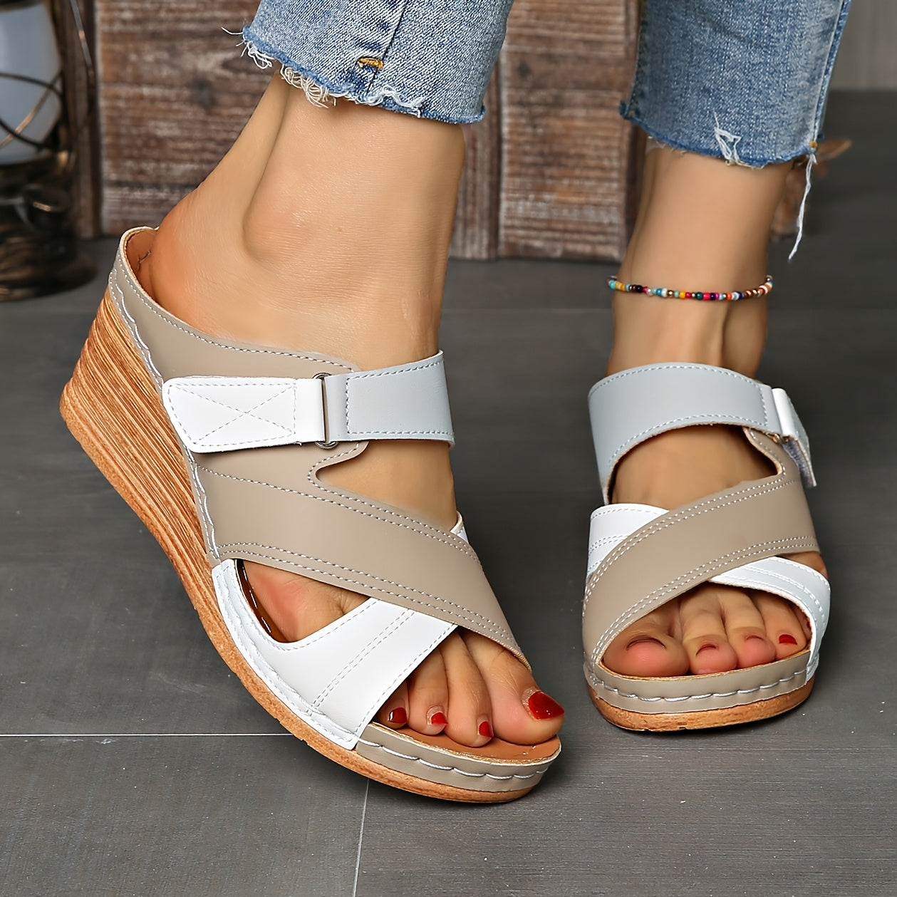 Tulip | Women's Wedge Slides