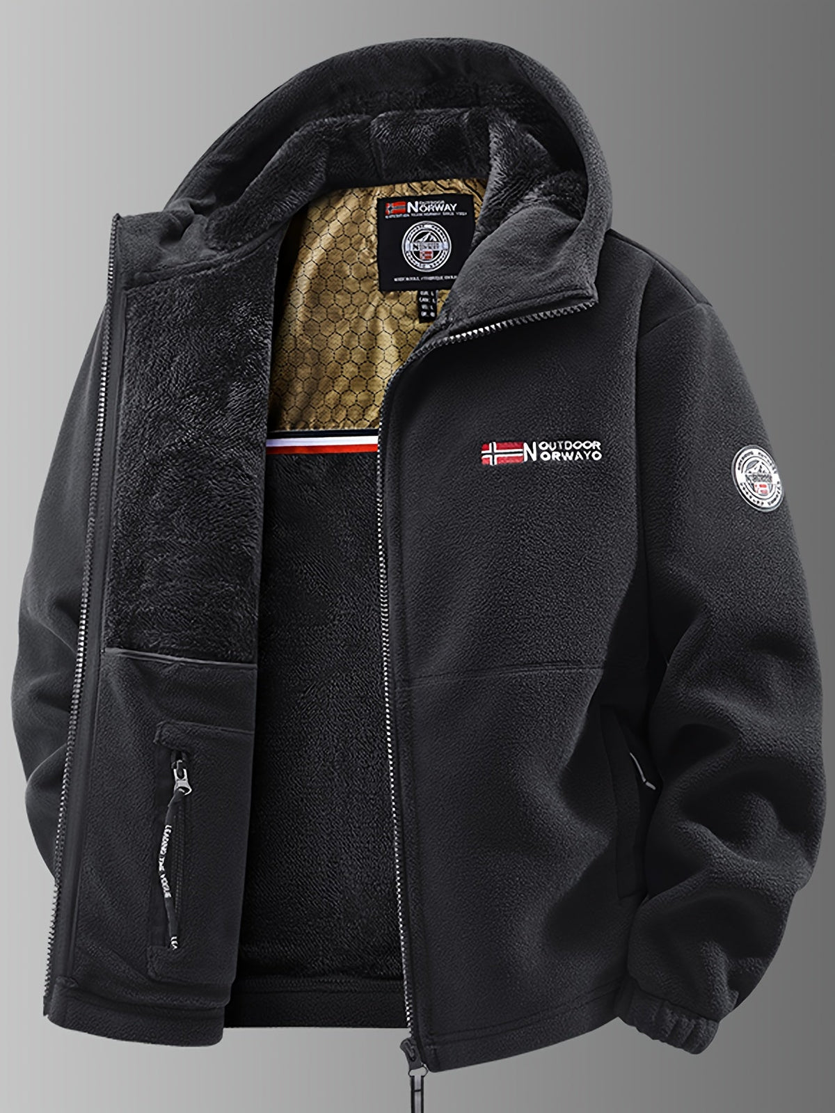 Teddy – Thermal Fleece Winter Jacket for Men
