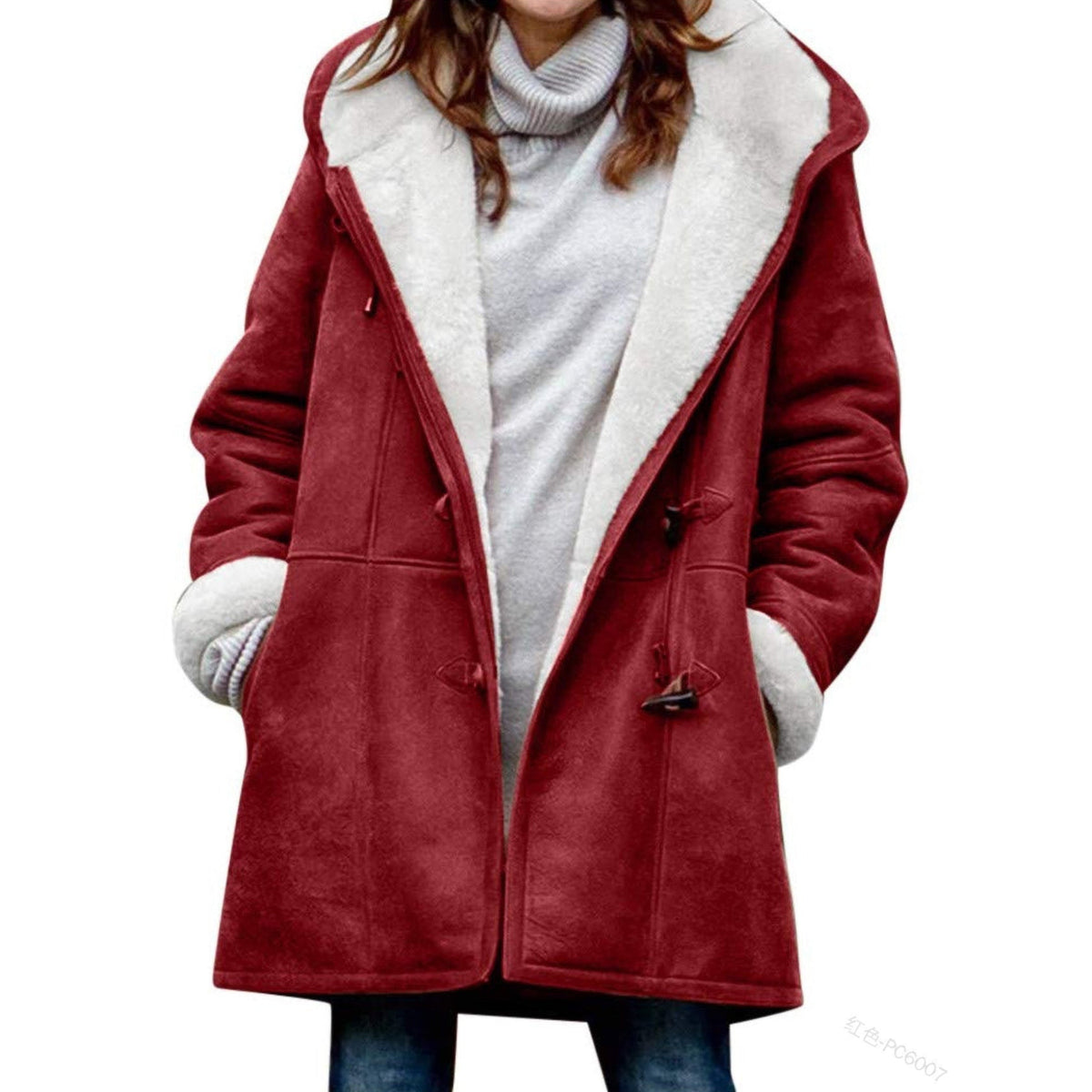 Grethel | Women's Fleece-Lined Hooded Winter Coat