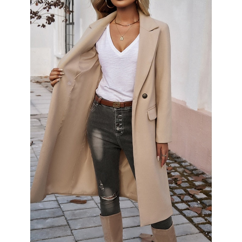 Halvara | Women's Longline Tailored Coat