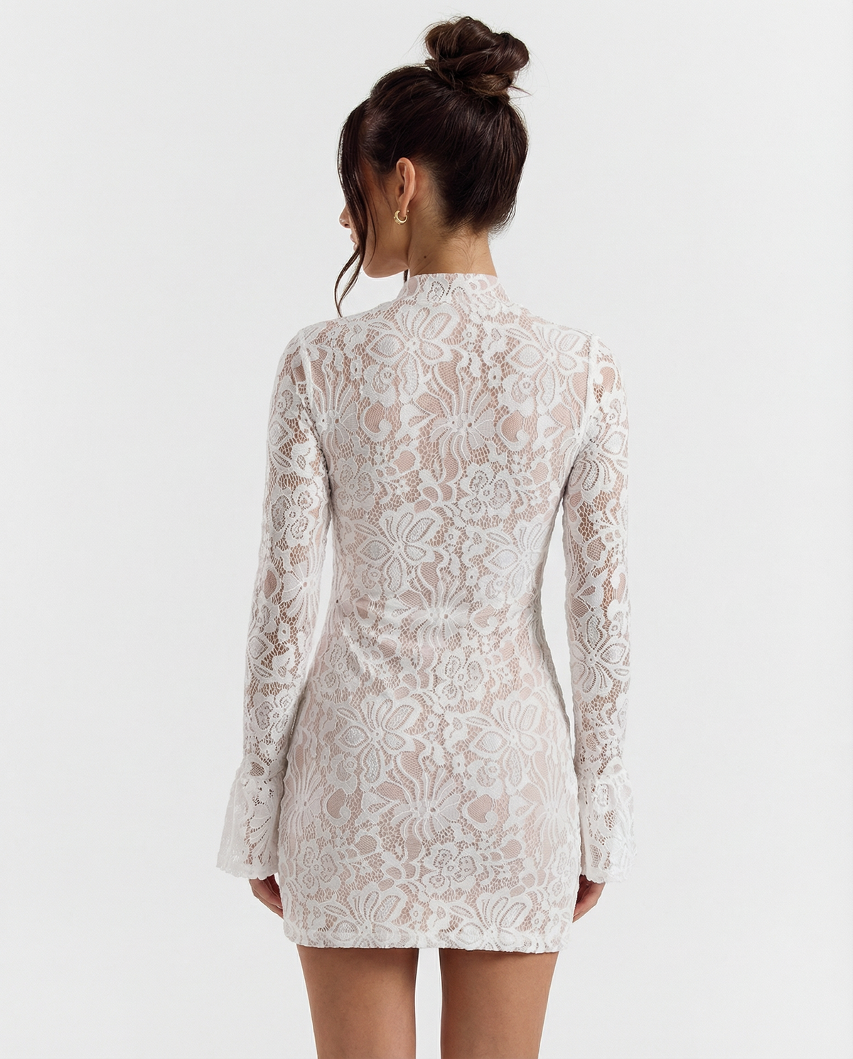 Selena - Lace Bodycon Mini Dress
