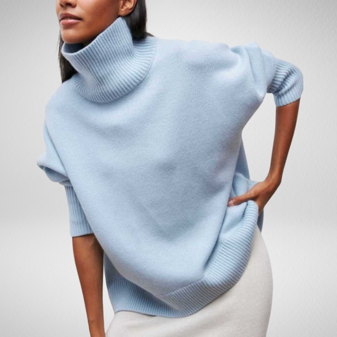 Linnea | Women's Oversized Turtleneck Sweater