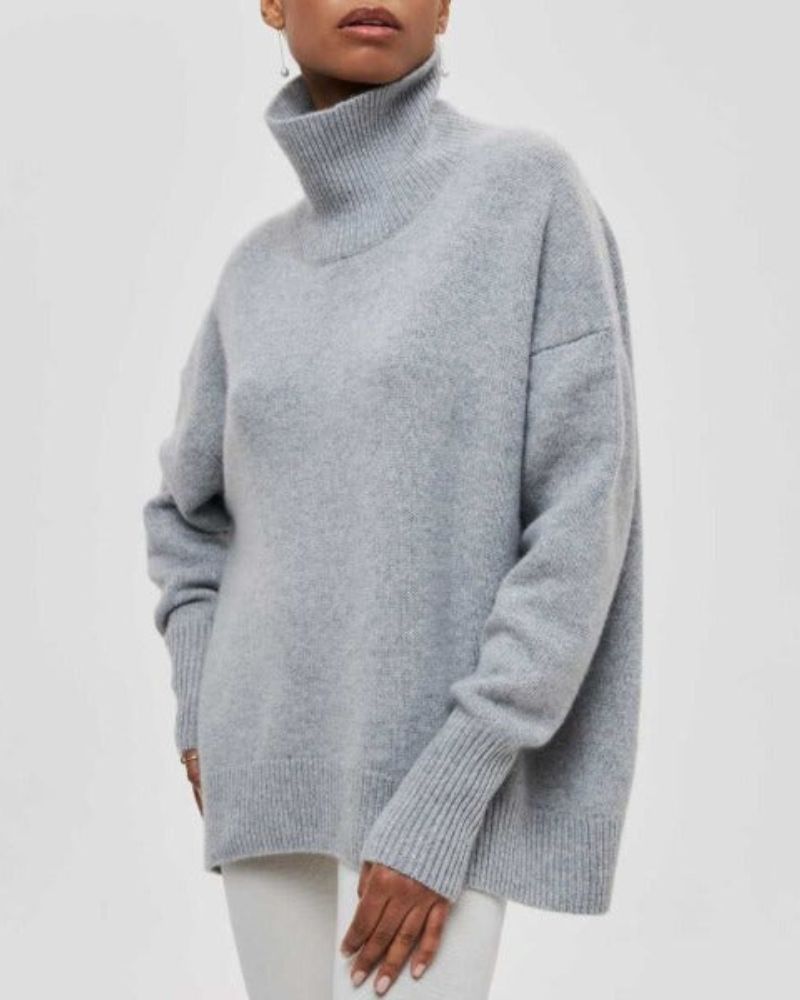Linnea | Women's Oversized Turtleneck Sweater