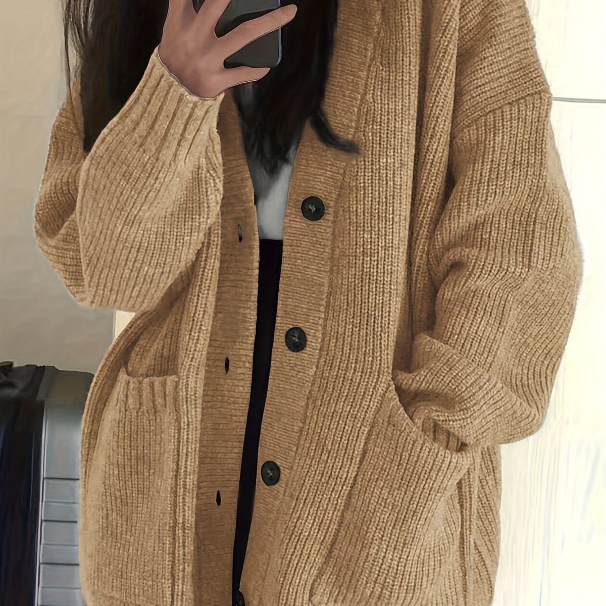 Maiswyn | Women's Oversized Cardigan Sweater