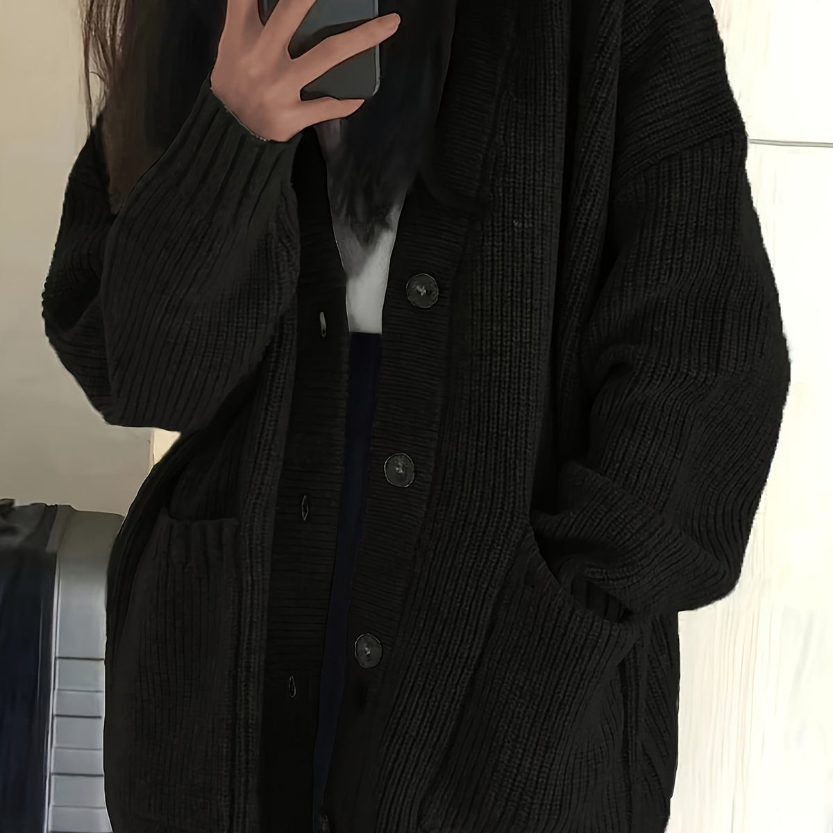 Maiswyn | Women's Oversized Cardigan Sweater