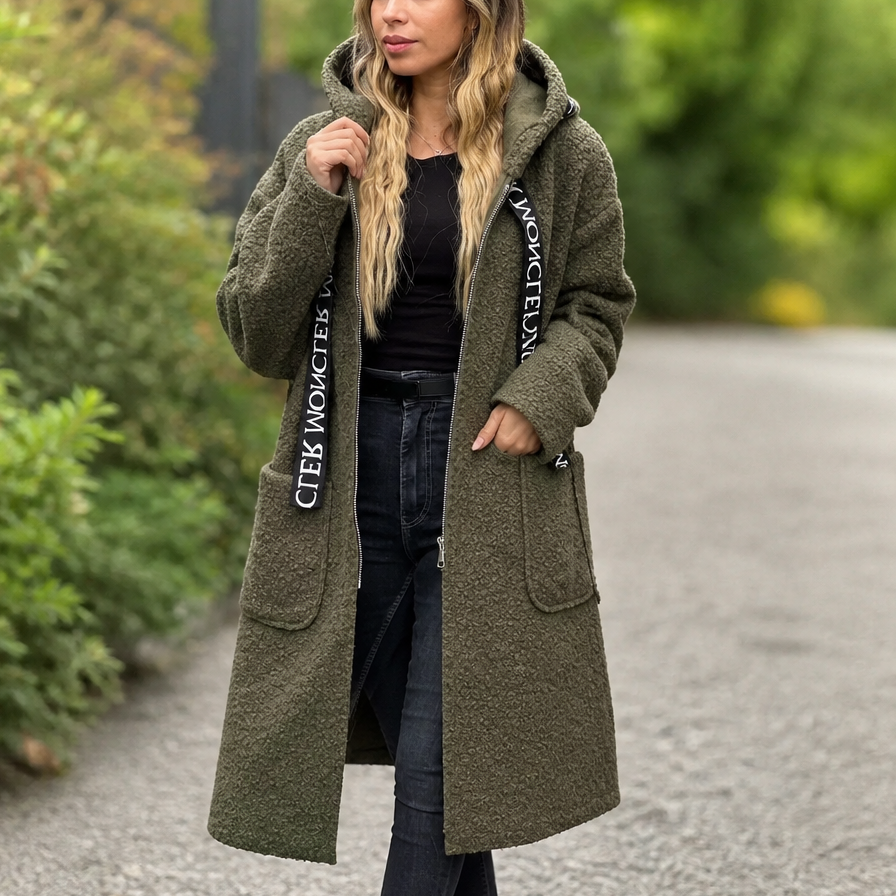 Marvelle | Women's Hooded Long Winter Coat