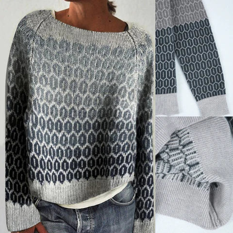 Orvindra | Women's Nordic Fair Isle Sweater