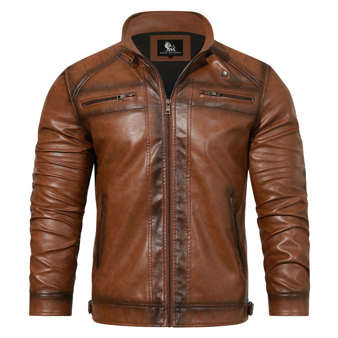 Bryan – Roadster Leather Jacket