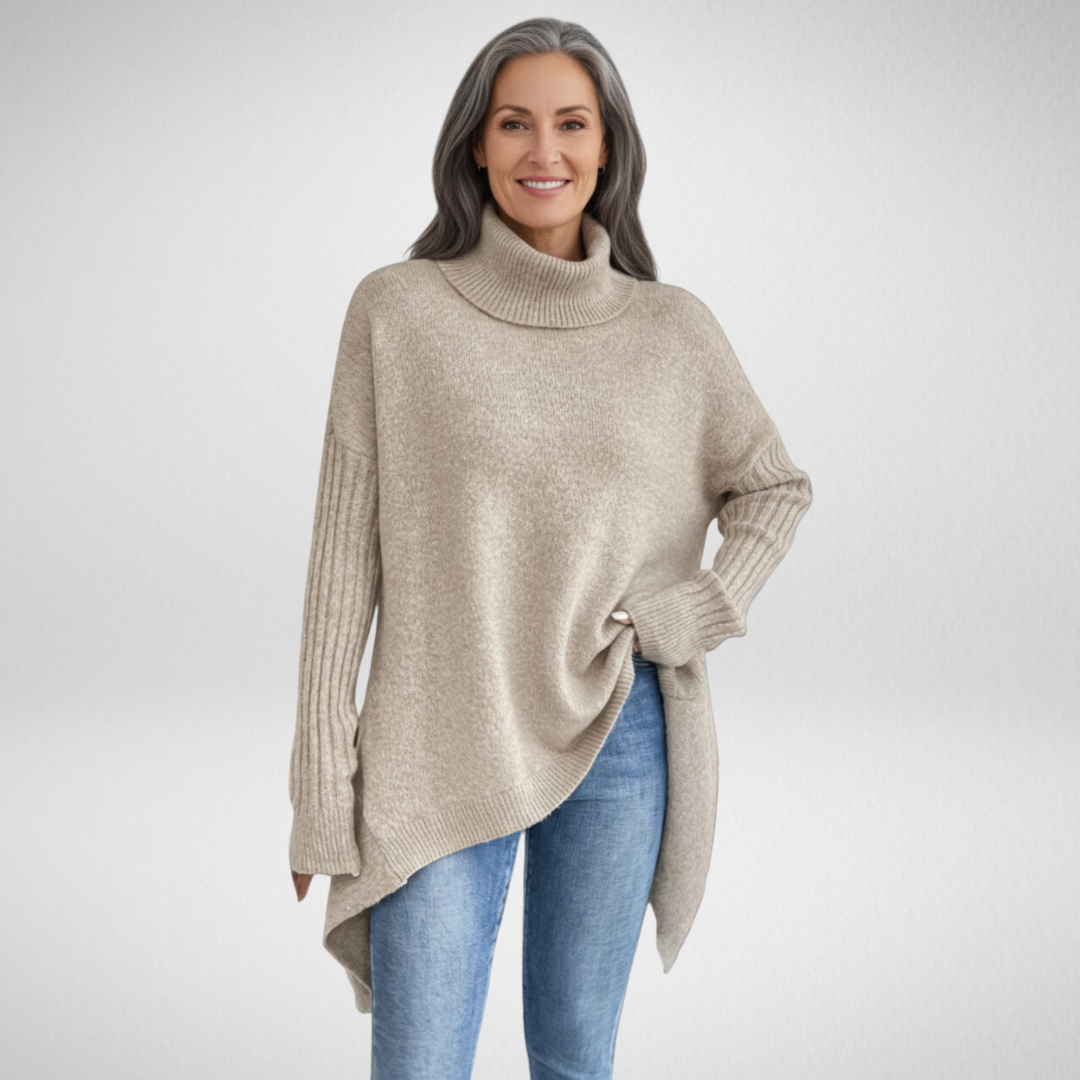 Romara | Women's Oversized Turtleneck Sweater