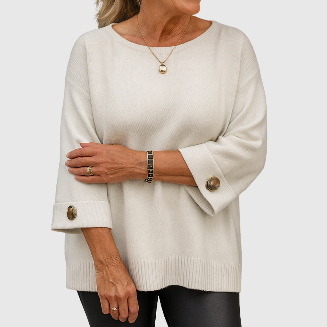 Romilly | Women's Relaxed Fit Crew Neck Sweater