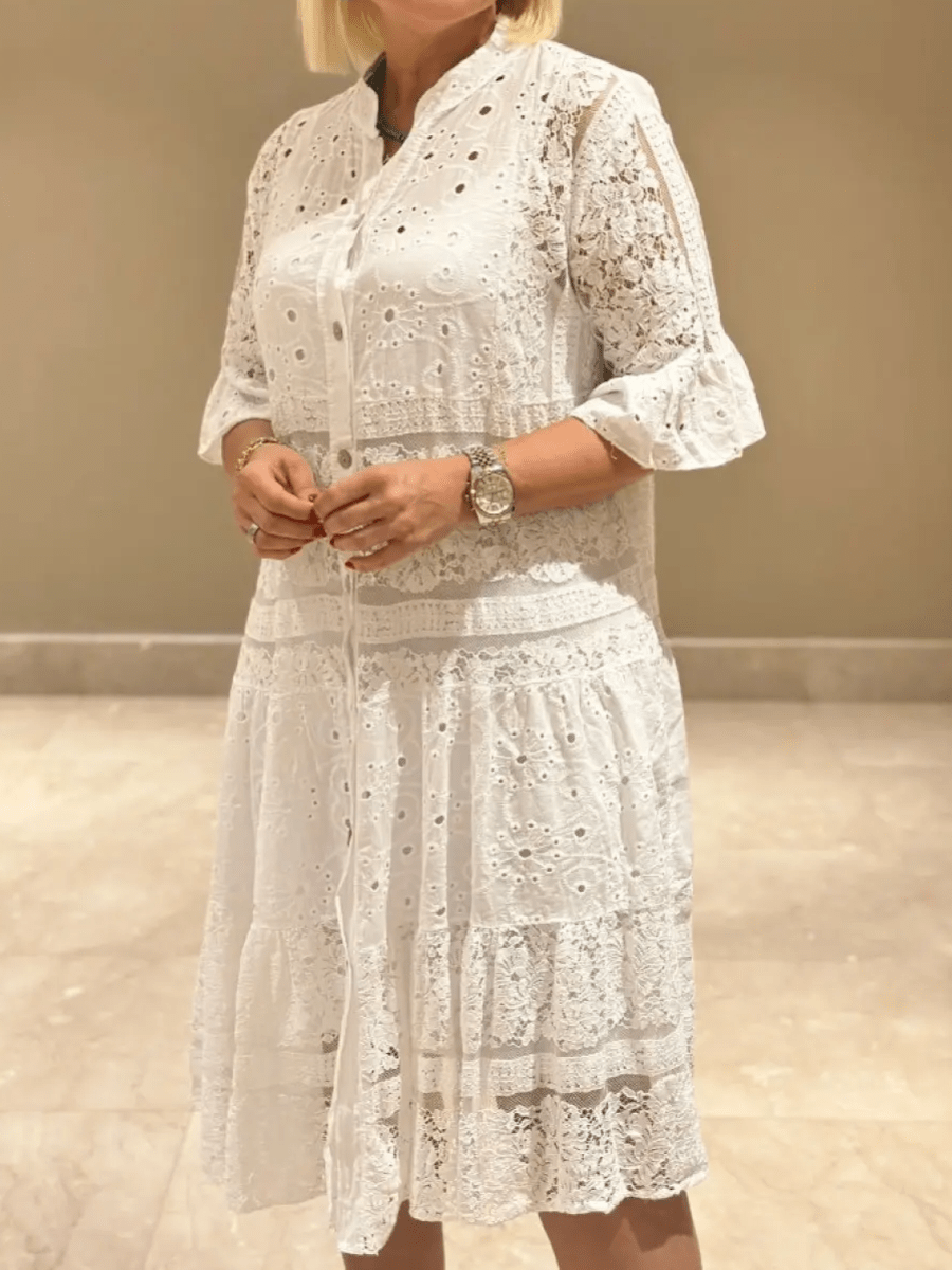 Cherylann™ | Floral Midi Dress