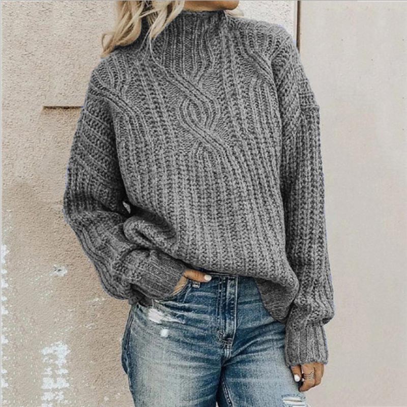 Solvay | Women's Cable-Knit Pullover Sweater