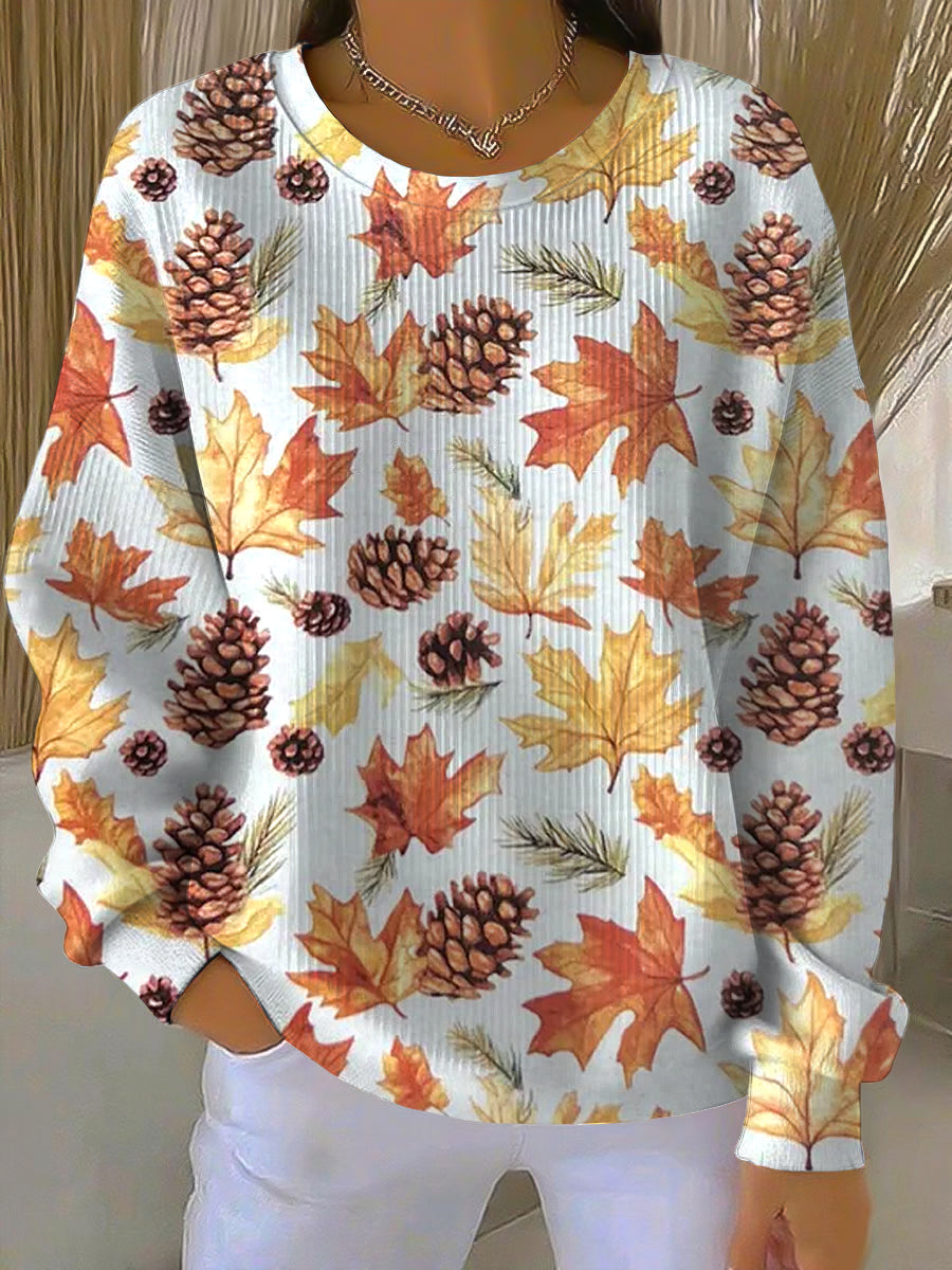 Marlowe | Cozy Maple Leaf Sweatshirt