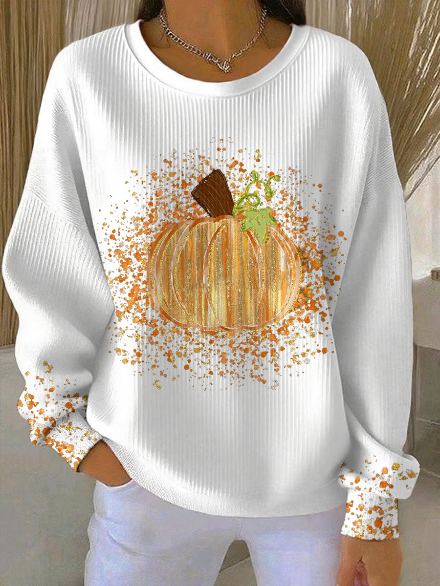 Bridgette | Pumpkin Art Sweatshirt