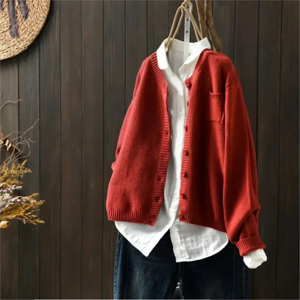 Talmira | Women's Relaxed Fit Knit Cardigan Sweater