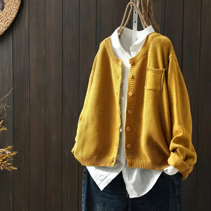Talmira | Women's Relaxed Fit Knit Cardigan Sweater