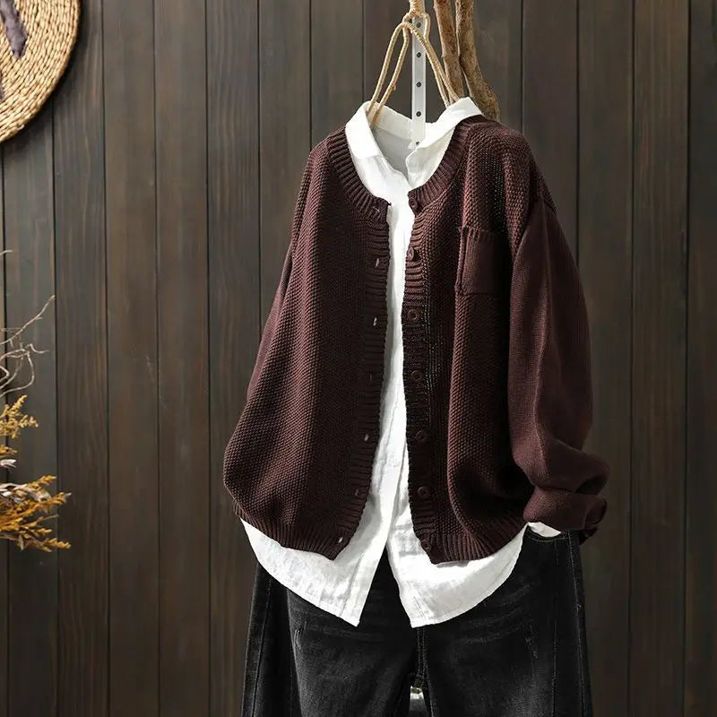 Talmira | Women's Relaxed Fit Knit Cardigan Sweater