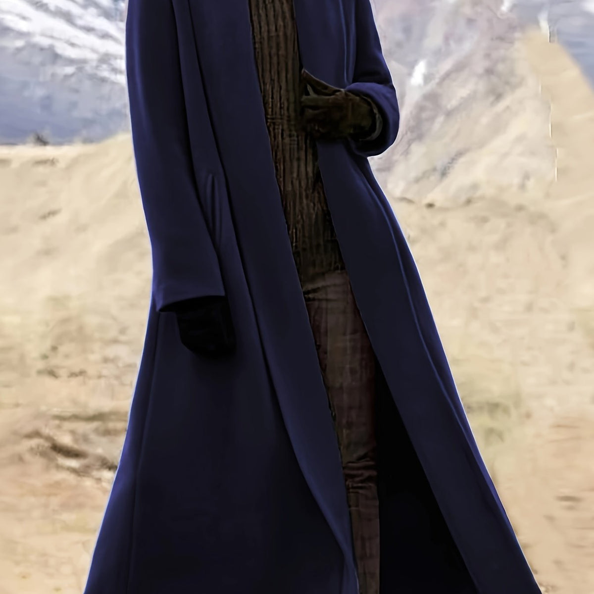 Threnelle | Women's Long Open Front Coat