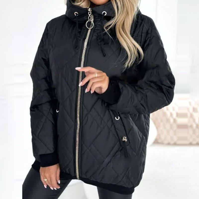 Threnwick | Women's Quilted Hooded Jacket