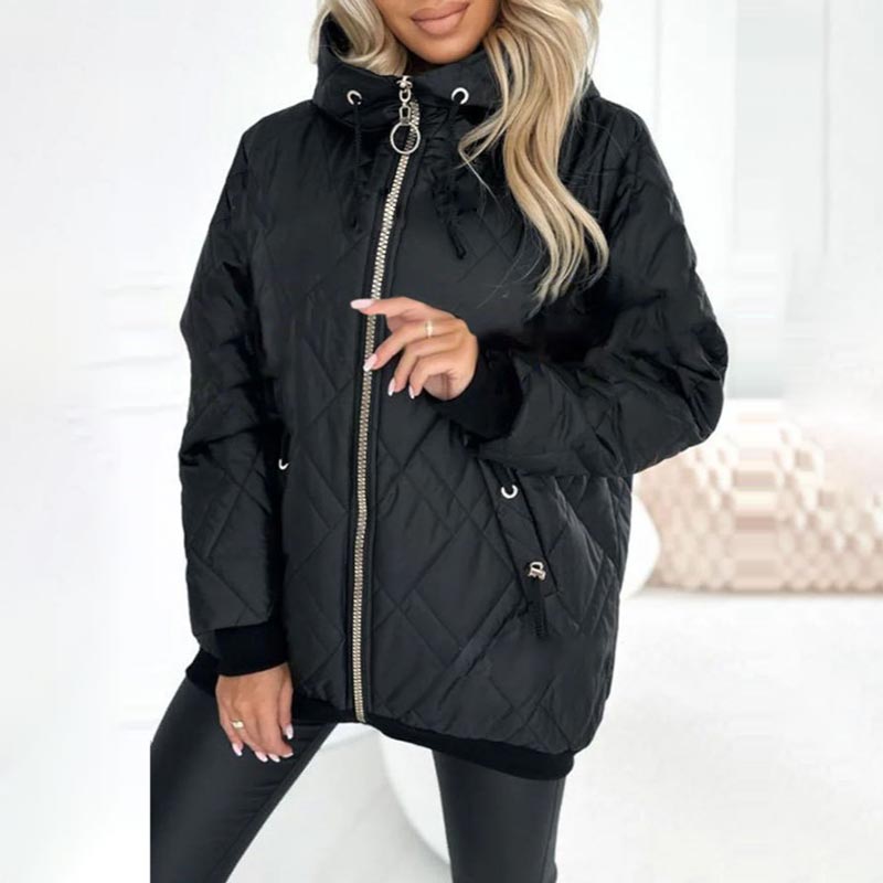 Threnwick | Women's Quilted Hooded Jacket