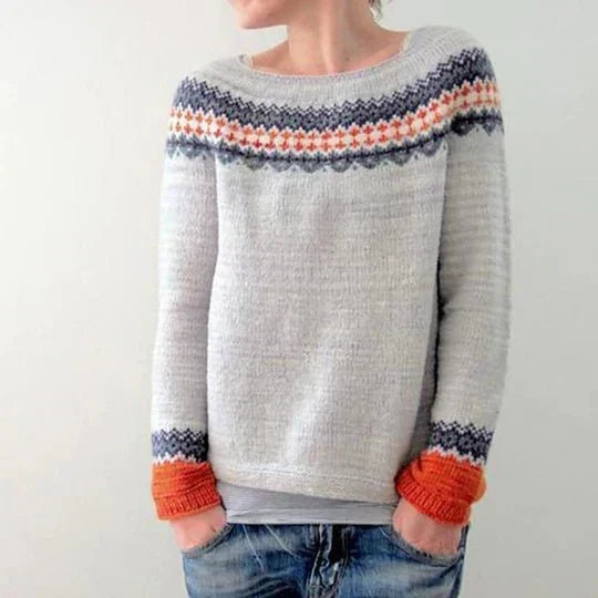 Tolveth | Women's Christmas Sweater Fair Isle Pullover