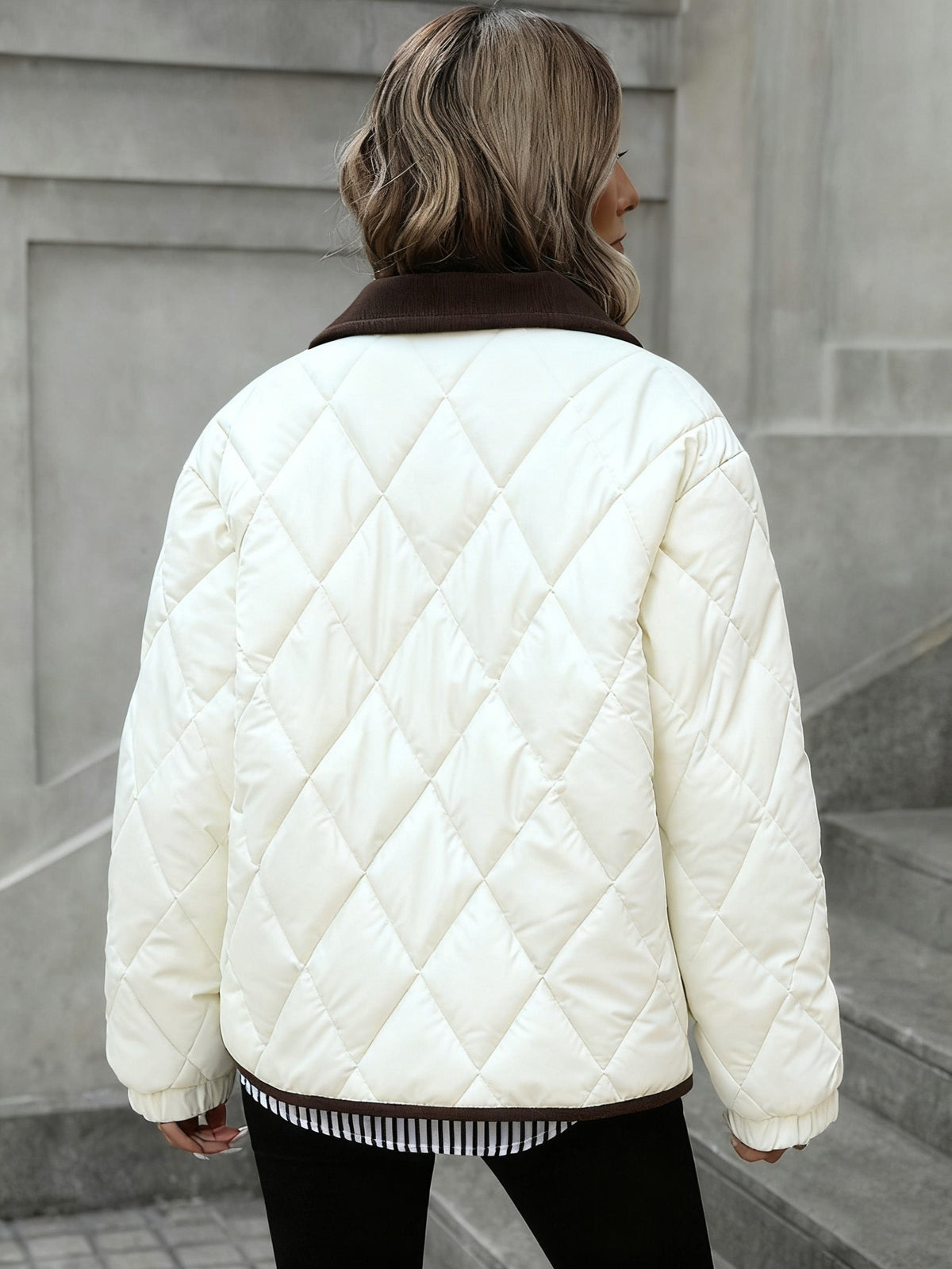 Trevaine | Women's Diamond Quilted Puffer Jacket
